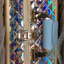 Joligrace Makeup Train Case Cosmetic Box 11.6 Inch Jewelry Organizer Professional 3 Tiers Trays with Mirror and Brush Holder Lockable Key Portable Travel - Rose Gold