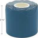 2 x Teacher Created Resources Slate Blue Scalloped Rolled Border Trim - 50ft - Decorate Bulletin Boards, Walls, Desks, Windows, Doors, Lockers, Schools, Classrooms, Homeschool & Offices