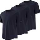 MagnaMan Men's 3-Pack Short Sleeve Crew Neck T-Shirts Solid Color Casual Tee Shirts - Ideal for Gym, Work & Daily Life (Black, M)