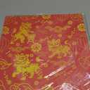 Konsait 24 Sheets Chinese New Year Scrapbook Paper 12x12, Double Sided Spring Festival Decorative Paper Pattern Papers Lunar New Year Cardstock Pad Origami Papers for Card Making Scrapbook Supplies