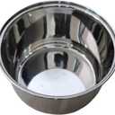 Stainless Steel Rice Cooker Inner Bowl, Replacement Pot Rice Cooker Parts, Compatible With Zojirushi B257 NS-WAQ NS-TGQ NS-WXQ10 NS-TGH