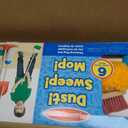 Melissa & Doug Dust Sweep Mop, 6-Pc. Toddler Cleaning Set with Kids Broom & Accessories, Preschool Learning Activities & Kids Toys for Girls & Boys 3+
