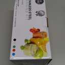 Canning Kit, Canning Supplies Starter Kit, Food Grade Stainless Steel Canning Set for Beginner,Canning Essential Tools for Water Bath & Pressure Canner, Canning Accessories Equipment for Pot, Black