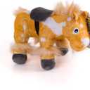 LA GRANJA DE ZENN Caballo Perchern Musical Stuffed Animal 8-Inch Soft and Huggable Plush Toy with Music, Beloved El Reino Infantil Character