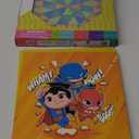 72pc Jumbo Kaleidoscope Chalk, Lam Paper Portfolio 4Pcs