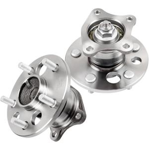 ECCPP Replacement for Pair of 2 New Complete Rear Wheel Hub Bearing Assembly 5 Lugs for 1999-2004 Toyota 512311 x2