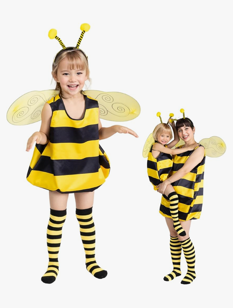 Lelike Bee Costume Adult Kids Halloween Costumes Size 2T-3T-4T