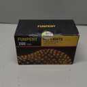 Funpeny Christmas Net Lights, 9.8ft x 6.6ft 200 LED Mesh Decor Clear Wire with 8 Modes Waterproof Connectable Xmas Decorations for Outdoor Outside Bushes Yard Lawn Patio Tree Garden Party (Warm White)