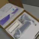 Ulecoce Fingerprint Keypad Deadbolt with Handle Set, Keyless Entry Door Lock, Door Locks for Front Door Lock Set, App Control, Auto Locking, Easy to Install, Matte Black