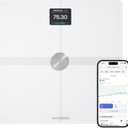 WITHINGS Body Smart - Accurate Scale for Body Weight and Fat Percentage, Body Composition Wi-Fi and Bluetooth Weight Scale, Baby Weight Scale, Smart Scale Apple Health Compatible, Bathroom Scale (White)