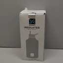 Insulated Water Bottle | Thickened Stainless Steel Vacuum Metal | Portable Sports Half Gallon Large Water Jug for Gym and Hiking with Straw, Carrier Bag, Handle Strap | BPA-Free 64 oz (Advanced Black)