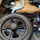 Lightweight Foldable Transport Wheelchair for Adults