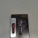 Hair Clippers for Men Professional Clippers for Men Cordless&Corded Barber Clippers for Hair Cutting & Grooming. Rechargeable Hair Trimmer Kit for Household (Red)