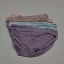 Fruit of the Loom Women's Modal Underwear (7, Bikini - 12 Pack - Purple/Cashmere/Grey)