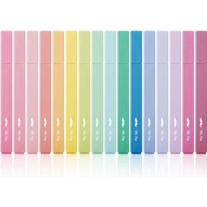 Mr. Pen Aesthetic Highlighters - 16 pcs, Chisel Tip, Assorted Pastel Colors, No Bleed Bible & General Use Highlighters, Perfect for Christmas Gifts & Bible Marking