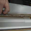 No Tools No Drill Cordless Blackout Cellular Shades White, 46" W x 48" H