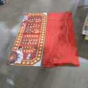 Peryiter 5' x 2' Casino Night Party Entryway Decorations Casino Hanging Banner Poker Welcome Porch Sign Red Carpet for Las Vegas Game Themed Birthday Party Supplies Photo Background, May Vary