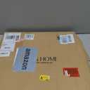 CHI AN HOME 18 Inch Boho Wall Decor  Set of 5 Woven Jute Wall Baskets, Boho Wall Art & Decorative Basket Set, Farmhouse Wall Hanging, Handwoven Wall Plates for Living Room, Bedroom  18", 14", 11", 8", 7"