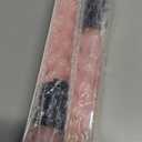 Pink Taper Candle Short Candlesticks -7 Inches Spiral Tapered Candles Small Twisted Candlestick 2pcs Funky Candle Sticks for Easter Wedding Table Centerpieces Mother's Day Home Dinner Party Decor