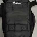 Pawaboo Pet Carrier Backpack, Adjustable Pet Front Cat Dog Carrier Backpack Travel Bag, Legs Out, Easy-Fit for Traveling Hiking Camping for  Medium Dogs Cats Puppies, Medium, Black