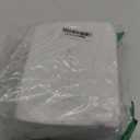 HOME EC Stainless Steel Salt and Pepper Grinder Set of 2 - Adjustable Ceramic Sea Salt Grinder & Pepper Grinder - Glass Salt and Pepper Shakers - Pepper Mill & Salt Mill W/Funnel - Black and White