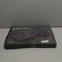 Wireless Keyboard and Mouse Combo, 2.4G Full Size Wave Keys Ergonomic Keyboard with Wrist Rest and 3-Level DPI Adjustable Wireless Ergonomic Mouse for Windows, Mac OS Desktop/Laptop/PC(Black)