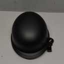 Half Motorcycle Helmet Halfs Shell Helmet German Style Motorcycles Helmets (Large)