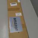 5 Tier White Wall Shelves - Vertical Column Floating Storage Organizer, Tall Tower Design Utility Shelving for Home Decor, Bedroom & Living Room, 30.7" x 31"(Black)