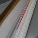 Art3d Premade Peel and Stick Door Moulding Trim Kit, Self-Adhesive Paintable Wainscoting Panels for Frame Decor & Wall Accents, 1 Set-2 Frames (‎Top 22"x36" and Bottom 22"x24")