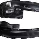TRQ Front Inner Fender Liner Set Compatible with 2014-2023 Toyota 4Runner TO1248202 TO1249202