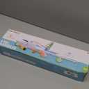 Kidsthrill Airplane Toy with Bump & Go, Flashing Lights & Sounds - For Boys & Girls Age 3-12