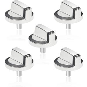 Upgraded W10284885 Stove Control Knob, Cooktop Knobs Compatible with Whirlpool Range Oven Burner Replace# for W10284885 WPW10284885 PS11752001 AP6018699 (5 Pack)