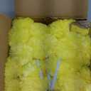 Marigold Garland for Decoration 5 Pcs of 5 feet Long Strands Artificial Marigold Flowers with Bell, Indian Dcor for Pooja/Diwali/Wedding/Christmas (Yellow)