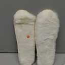 Ailaka Sheepskin Sport Wool Insoles for Women & Men, Premium Thick Fur Fleece Replacement Warm Inserts for Shoes Boot Slippers Sneakers 1 Pair (9.5 M US Women/7.5 M US Men)