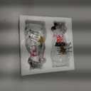 OneBird 2pcs Christmas Snowman Figurines 6in - Resin Outdoor Indoor Decoration, Holiday Snowman Statues for Patio Lawn Yard, Birthday Gifts for Women, Mom Grandma