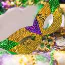 Winlyn 144 Pcs Mardi Gras Party Accessories Set Bulk Mardi Gras Bead Necklaces Masquerade Mardi Gras Coins Temporary Tattoos Rubber Bracelets for Mardi Gras Parade Masquerade Party Dcoration