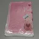 Artoid Mode Pink Cat Paw Print Love Heart Valentine's Kitchen Towels Dish Towels, 18x26 Inch Anniversary Wedding Decoration Cleaning, Set of 2