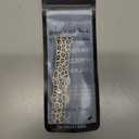 CreateGreat Engraved Leopard Bands Compatible with Apple Watch Band 40mm 41mm 38mm 42mm 44mm 45mm 46mm 49mm Women, Silicone Cheetah Designer Strap for iWatch Series 10 9 8 7 6 5 4 3 2 SE Ultra (Starlight & Black)