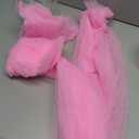 Threadart Premium Soft Tulle Bolt - 54" by 20 Yards (60 ft) Fabric - For Wedding, Parties, Costumes, and Decoration - Hot Pink