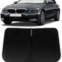 Windshield Sun Shade for 2020-2024 BMW 3 Series 328i 335i 320i 330i 325i F30 F31, Car Front Window Sunshade with 240T Sun Visor Protector Blocks UV Rays Heat Sun Shield Accessories