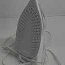 Sunbeam Turbo Steam Iron, 1700 Watt, Nonstick Ceramic Soleplate, Horizontal or Vertical Shot of Steam, Quick Heating, 3-Way Auto-Off, White and Chrome,9.3"L x 3.7"W