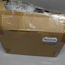 UME 8 Pack Solar Pathway Lights Outdoor, Bright Solar Garden Lights with Metal DesignIP65 Waterproof, Auto On/Off, 3000K LED Landscape Lighting for Yard, Lawn, Walkway, Driveway, Patio Decor (Black)