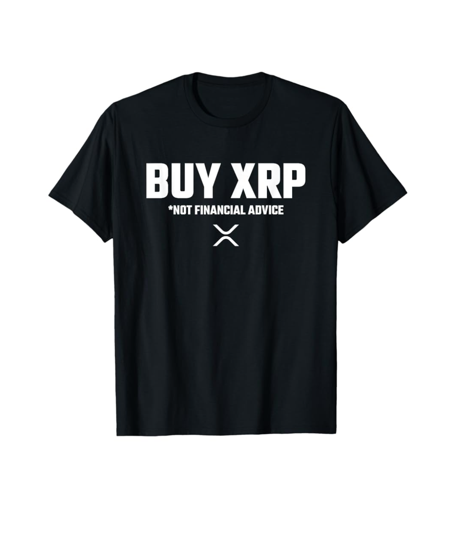 XRP Crypto - XRP Cryptocurrency - Buy XRP - XRP T-Shirt, Male, Size XL