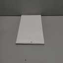 100% Blackout French Door Curtain,Adhesive, No Drilling Required,Small Curtains Designed for Installation On Doors (Grayish White - W25  L40 in)