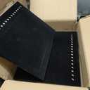 20 Pcs Black Velvet Jewelry Display Sets, Necklace Bracelet Holder Jewelry Bust Holder Stand Ring Display Stand for Selling Craft Showcase Organizer