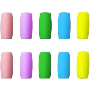 Silicone Straws Tips, Food Grade Straw Nozzles Protectors for Stainless Steel Metal Boba Bubble Tea Slushy Milkshakes Straws 0.5" 12mm 1/2 Inch Wide, 10PCS