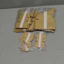 Epakh 18 Pcs Large Paper Snowflakes Hanging Winter Decoration 3D Paper Snowflakes Hanging 15.75/11.81/7.87 Inch Boho Snowflake for Home Ceiling Winter Party Window Accessories(Natural Wood)