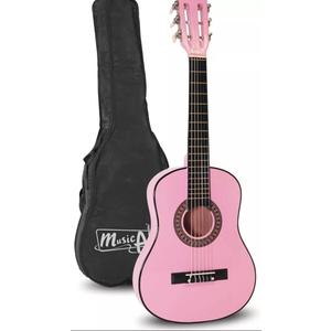 Music Alley MA-51 Classical Acoustic Guitar Kids and Junior Pink, Half Size
