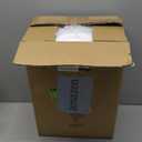 RORIANO Rustic Touch Table Lamp for Bedroom, 3-Way Dimmable Nightstand Lamp with 2 USB Ports, Retro Vintage White Glass Shade Leaf Desk Lamp for Living Room Entryway, LED Bulb Included