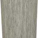 Aspen Creative 31274A Transitional Drum Cylinder Shaped Construction Spider Lamp Shade 8" x 8" x 11" Light Grey